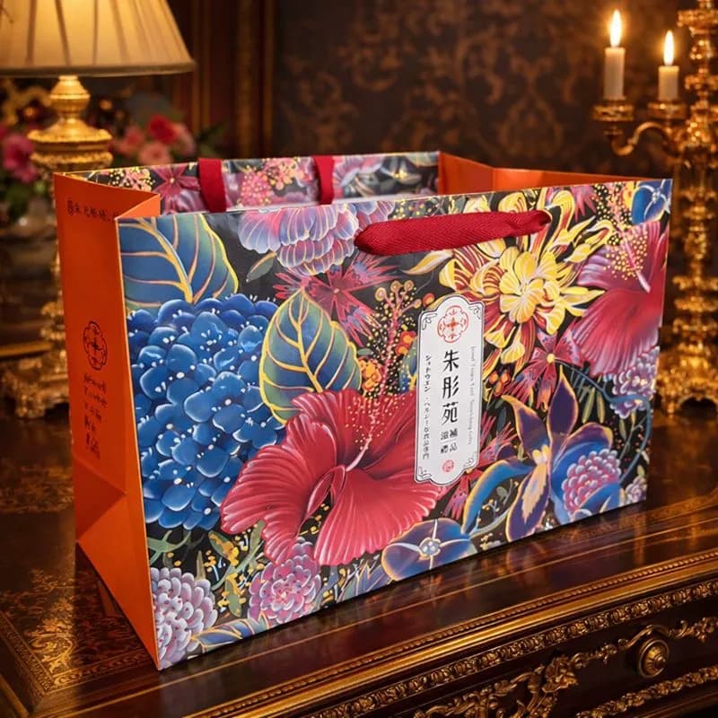 朱彤苑品牌紙袋 細節 1