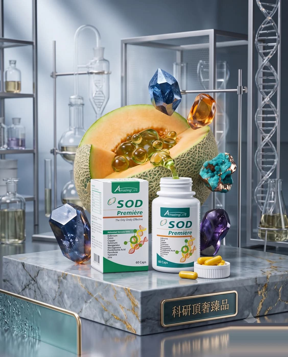 激逆氧妍-法國專利 SOD 膠囊